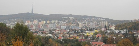 Bratislava, TV veža a časť mesta, 2011